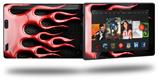 Metal Flames Red - Decal Style Skin fits 2013 Amazon Kindle Fire HD 7 inch