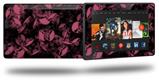 Skulls Confetti Pink - Decal Style Skin fits 2013 Amazon Kindle Fire HD 7 inch