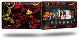 Twisted Garden Red and Yellow - Decal Style Skin fits 2013 Amazon Kindle Fire HD 7 inch
