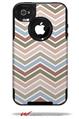 Zig Zag Colors 03 - Decal Style Vinyl Skin fits Otterbox Commuter iPhone4/4s Case (CASE SOLD SEPARATELY)