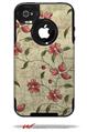 Flowers and Berries Red - Decal Style Vinyl Skin fits Otterbox Commuter iPhone4/4s Case (CASE SOLD SEPARATELY)