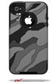 Camouflage Gray - Decal Style Vinyl Skin fits Otterbox Commuter iPhone4/4s Case (CASE SOLD SEPARATELY)