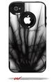 Lightning Black - Decal Style Vinyl Skin fits Otterbox Commuter iPhone4/4s Case (CASE SOLD SEPARATELY)