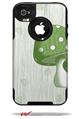 Mushrooms Green - Decal Style Vinyl Skin fits Otterbox Commuter iPhone4/4s Case (CASE SOLD SEPARATELY)