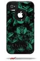 Skulls Confetti Seafoam Green - Decal Style Vinyl Skin fits Otterbox Commuter iPhone4/4s Case (CASE SOLD SEPARATELY)