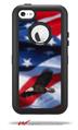 Ole Glory Bald Eagle - Decal Style Vinyl Skin fits Otterbox Defender iPhone 5C Case (CASE SOLD SEPARATELY)