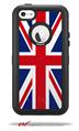 Union Jack 02 - Decal Style Vinyl Skin fits Otterbox Defender iPhone 5C Case (CASE SOLD SEPARATELY)
