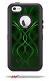Abstract 01 Green - Decal Style Vinyl Skin fits Otterbox Defender iPhone 5C Case (CASE SOLD SEPARATELY)