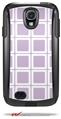 Squared Lavender - Decal Style Vinyl Skin fits Otterbox Commuter Case for Samsung Galaxy S4 (CASE SOLD SEPARATELY)
