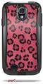 Leopard Skin Pink - Decal Style Vinyl Skin fits Otterbox Commuter Case for Samsung Galaxy S4 (CASE SOLD SEPARATELY)