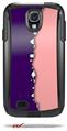 Ripped Colors Purple Pink - Decal Style Vinyl Skin fits Otterbox Commuter Case for Samsung Galaxy S4 (CASE SOLD SEPARATELY)