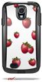 Strawberries on White - Decal Style Vinyl Skin fits Otterbox Commuter Case for Samsung Galaxy S4 (CASE SOLD SEPARATELY)