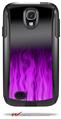 Fire Purple - Decal Style Vinyl Skin fits Otterbox Commuter Case for Samsung Galaxy S4 (CASE SOLD SEPARATELY)