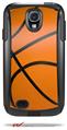 Basketball - Decal Style Vinyl Skin fits Otterbox Commuter Case for Samsung Galaxy S4 (CASE SOLD SEPARATELY)