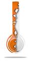 WraptorSkinz Skin Decal Wrap compatible with Beats Solo 2 WIRED Headphones Ripped Colors Orange White Skin Only (HEADPHONES NOT INCLUDED)