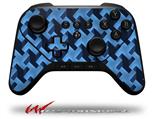 Retro Houndstooth Blue - Decal Style Skin fits original Amazon Fire TV Gaming Controller (CONTROLLER NOT INCLUDED)