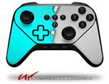 Ripped Colors Neon Teal Gray - Decal Style Skin fits original Amazon Fire TV Gaming Controller (CONTROLLER NOT INCLUDED)