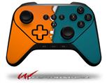 Ripped Colors Orange Seafoam Green - Decal Style Skin fits original Amazon Fire TV Gaming Controller (CONTROLLER NOT INCLUDED)