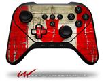 Painted Faded and Cracked Canadian Canada Flag - Decal Style Skin fits original Amazon Fire TV Gaming Controller (CONTROLLER NOT INCLUDED)
