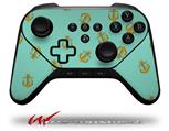 Anchors Away Seafoam Green - Decal Style Skin fits original Amazon Fire TV Gaming Controller (CONTROLLER NOT INCLUDED)