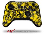 Scattered Skulls Yellow - Decal Style Skin fits original Amazon Fire TV Gaming Controller (CONTROLLER NOT INCLUDED)