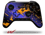 Halftone Splatter Orange Blue - Decal Style Skin fits original Amazon Fire TV Gaming Controller (CONTROLLER NOT INCLUDED)