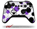 Lots of Dots Purple on White - Decal Style Skin fits original Amazon Fire TV Gaming Controller (CONTROLLER NOT INCLUDED)
