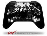 Big Kiss Lips White on Black - Decal Style Skin fits original Amazon Fire TV Gaming Controller (CONTROLLER NOT INCLUDED)