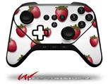 Strawberries on White - Decal Style Skin fits original Amazon Fire TV Gaming Controller (CONTROLLER NOT INCLUDED)