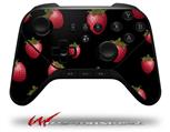 Strawberries on Black - Decal Style Skin fits original Amazon Fire TV Gaming Controller (CONTROLLER NOT INCLUDED)