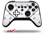 Pastel Butterflies Purple on White - Decal Style Skin fits original Amazon Fire TV Gaming Controller (CONTROLLER NOT INCLUDED)