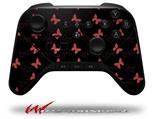 Pastel Butterflies Red on Black - Decal Style Skin fits original Amazon Fire TV Gaming Controller (CONTROLLER NOT INCLUDED)