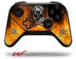 Chrome Skull on Fire - Decal Style Skin fits original Amazon Fire TV Gaming Controller (CONTROLLER NOT INCLUDED)