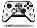 Chrome Skull on White - Decal Style Skin fits original Amazon Fire TV Gaming Controller (CONTROLLER NOT INCLUDED)