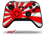 Rising Sun Japanese Flag Red - Decal Style Skin fits original Amazon Fire TV Gaming Controller (CONTROLLER NOT INCLUDED)