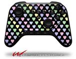 Pastel Hearts on Black - Decal Style Skin fits original Amazon Fire TV Gaming Controller (CONTROLLER NOT INCLUDED)