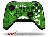 Love and Peace Green - Decal Style Skin fits original Amazon Fire TV Gaming Controller (CONTROLLER NOT INCLUDED)