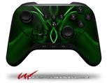 Abstract 01 Green - Decal Style Skin fits original Amazon Fire TV Gaming Controller (CONTROLLER NOT INCLUDED)