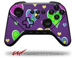 Crazy Hearts - Decal Style Skin fits original Amazon Fire TV Gaming Controller (CONTROLLER NOT INCLUDED)