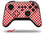Checkered Canvas Red and White - Decal Style Skin fits original Amazon Fire TV Gaming Controller (CONTROLLER NOT INCLUDED)