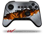 Ripped Metal Fire - Decal Style Skin fits original Amazon Fire TV Gaming Controller (CONTROLLER NOT INCLUDED)