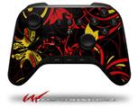Twisted Garden Red and Yellow - Decal Style Skin fits original Amazon Fire TV Gaming Controller (CONTROLLER NOT INCLUDED)
