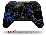 Twisted Garden Gray and Blue - Decal Style Skin fits original Amazon Fire TV Gaming Controller (CONTROLLER NOT INCLUDED)