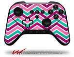 Zig Zag Teal Pink Purple - Decal Style Skin fits original Amazon Fire TV Gaming Controller (CONTROLLER NOT INCLUDED)