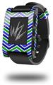 Zig Zag Blue Green - Decal Style Skin fits original Pebble Smart Watch (WATCH SOLD SEPARATELY)