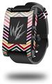 Zig Zag Colors 02 - Decal Style Skin fits original Pebble Smart Watch (WATCH SOLD SEPARATELY)