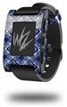 Wavey Navy Blue - Decal Style Skin fits original Pebble Smart Watch (WATCH SOLD SEPARATELY)