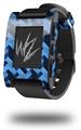 Retro Houndstooth Blue - Decal Style Skin fits original Pebble Smart Watch (WATCH SOLD SEPARATELY)
