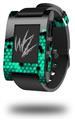 HEX Seafoan Green - Decal Style Skin fits original Pebble Smart Watch (WATCH SOLD SEPARATELY)