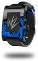 HEX Blue - Decal Style Skin fits original Pebble Smart Watch (WATCH SOLD SEPARATELY)